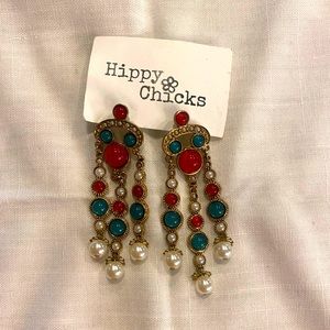 Fashion chandelier earrings